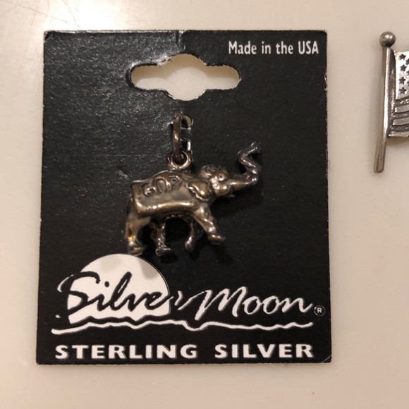 Lot of 10 sterling silver charms. - Picture 2 of 7